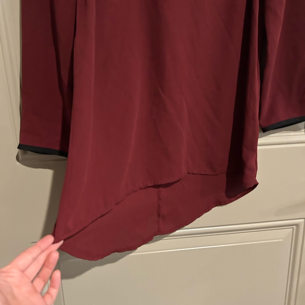 Maroon blouse